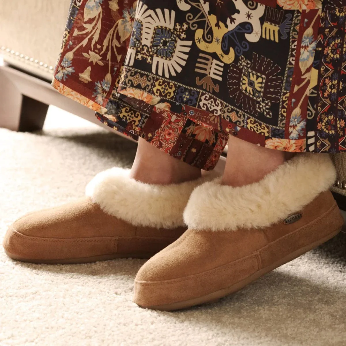 Acorn Women's Oh Ewe Shearling Slippers with Cloud Cushion Comfort - Image 2