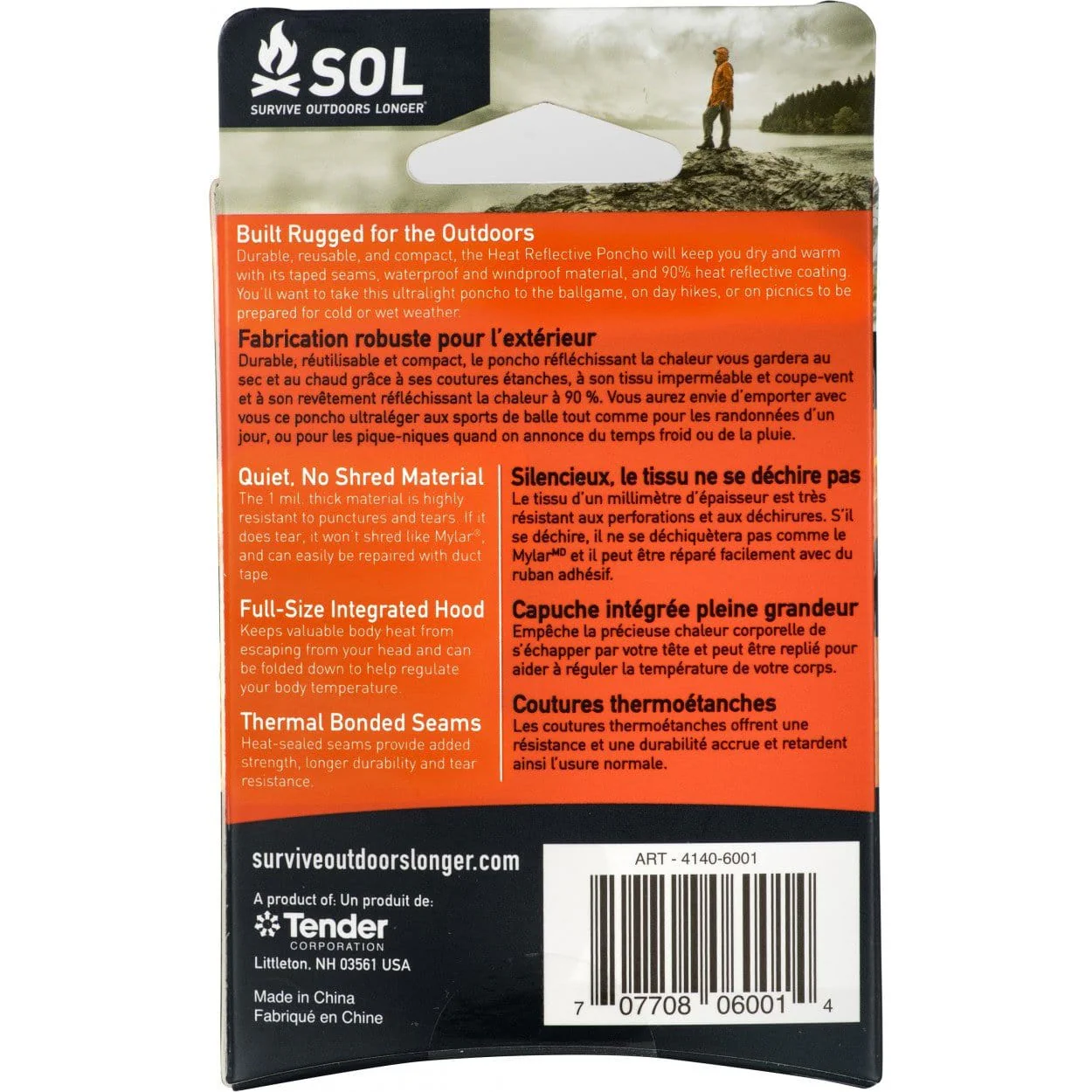 SOL Heat Reflective Poncho - Image 4