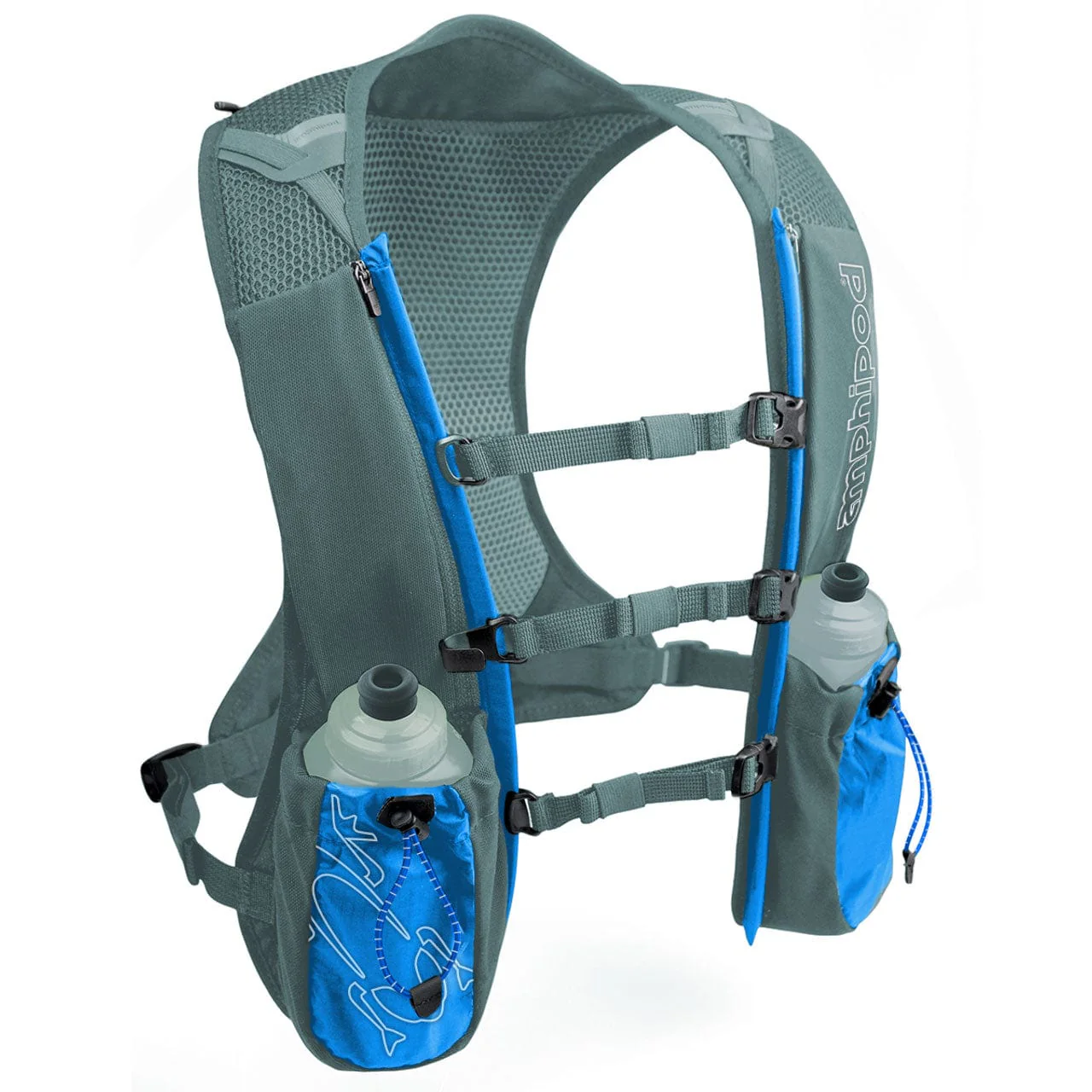 Amphipod PureRun Minimalist 24 Vest 2x Hydraform 12 oz. Bottles - Image 8