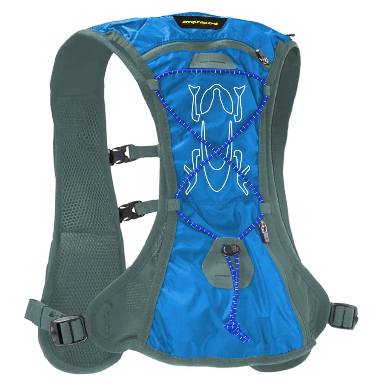 Amphipod PureRun Minimalist 24 Vest 2x Hydraform 12 oz. Bottles - Image 9