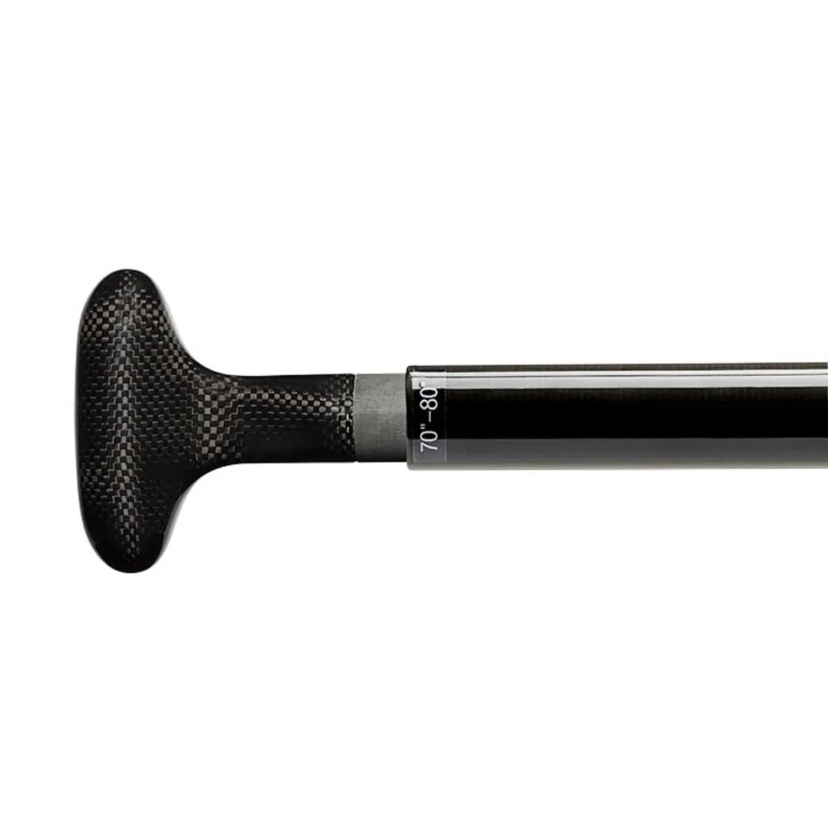 Aqua Bound Challenge 85 Carbon Black CR Blade/Carbon SUP Shaft 2 pc 70/80 Paddle - Image 2