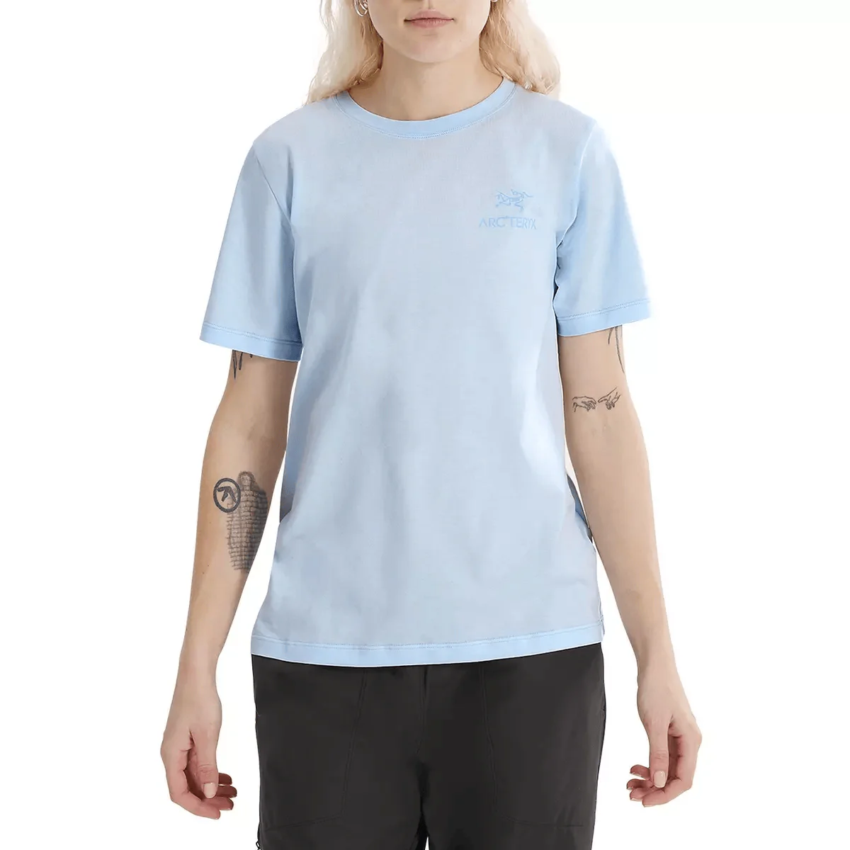 Arc'Teryx Kragg SL Cotton Emblem Crew Short Sleeve Shirt Women's