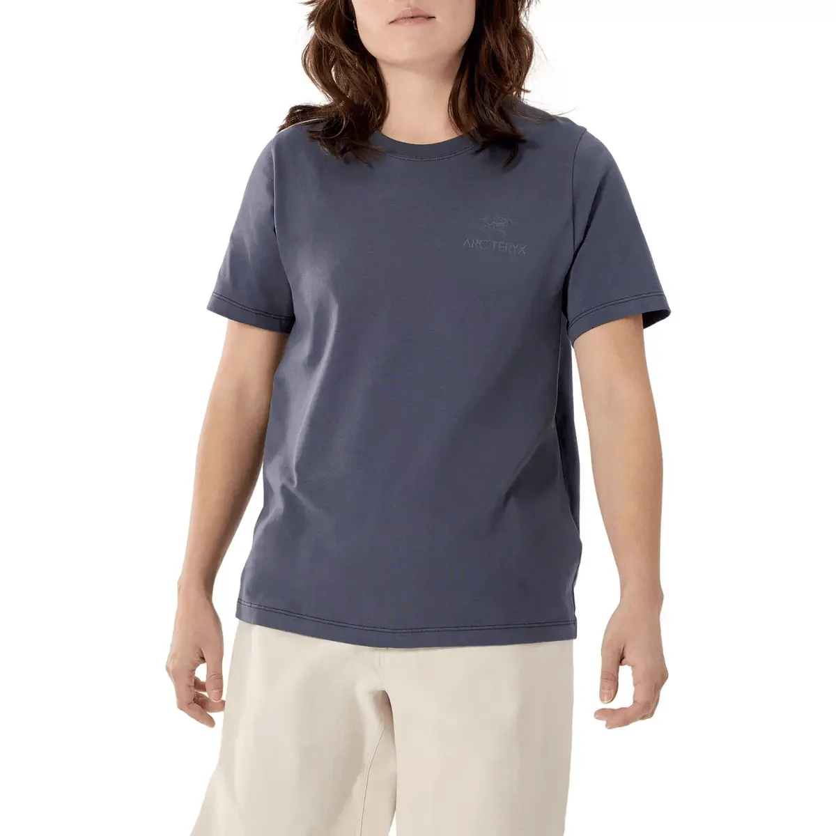 Arc'Teryx Kragg SL Cotton Emblem Crew Short Sleeve Shirt Women's - Image 2