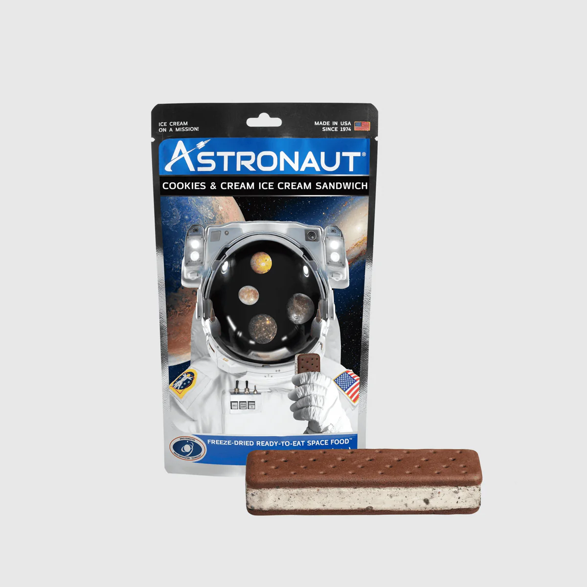 Backpacker's Pantry Astronaut Cookies n Cream Ice Cream Sandwich