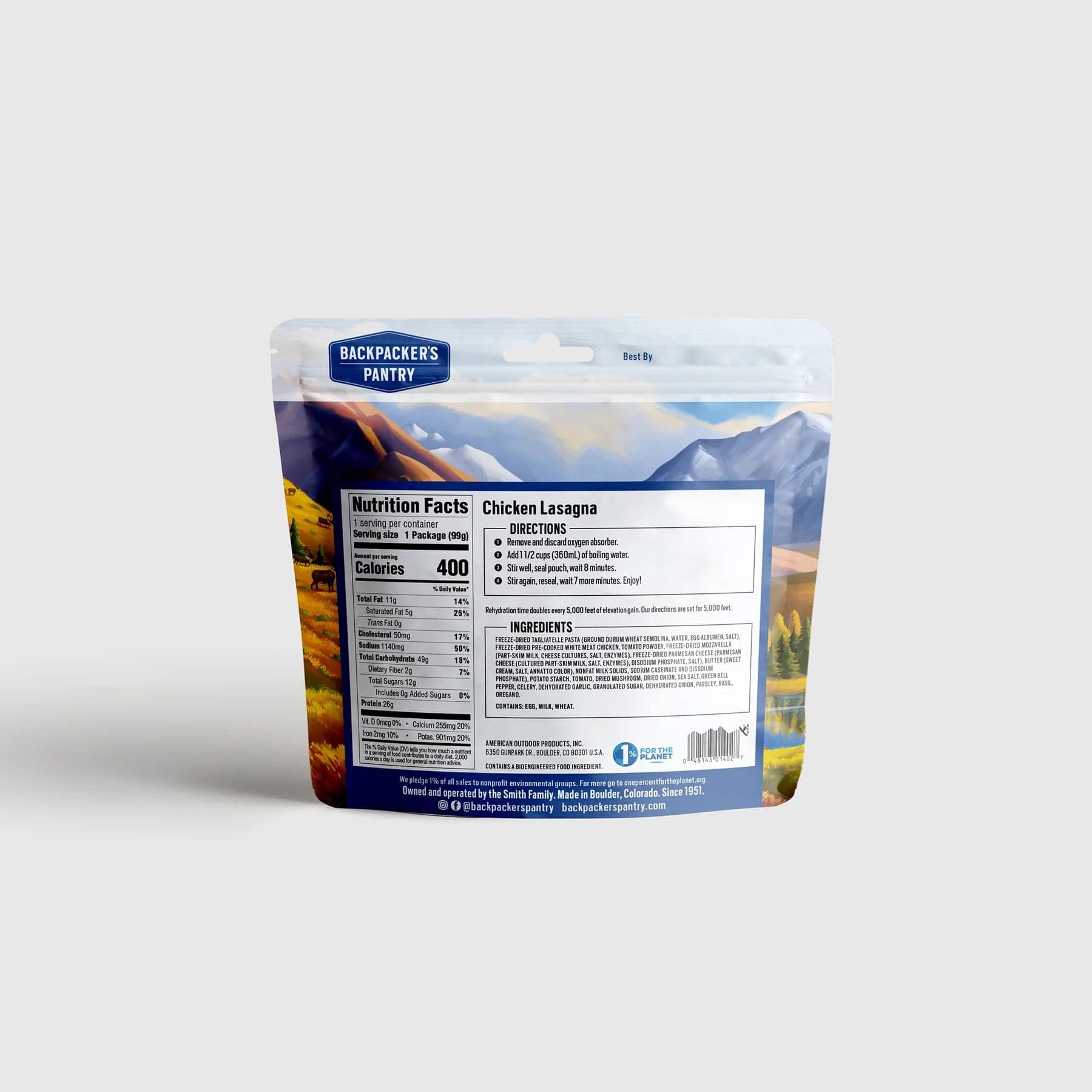 Backpacker's Pantry Chicken Lasagna - Image 2