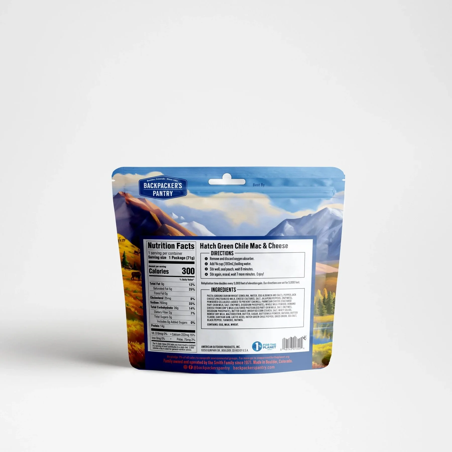 Backpacker's Pantry Hatch Chile Mac & Cheese - Image 2