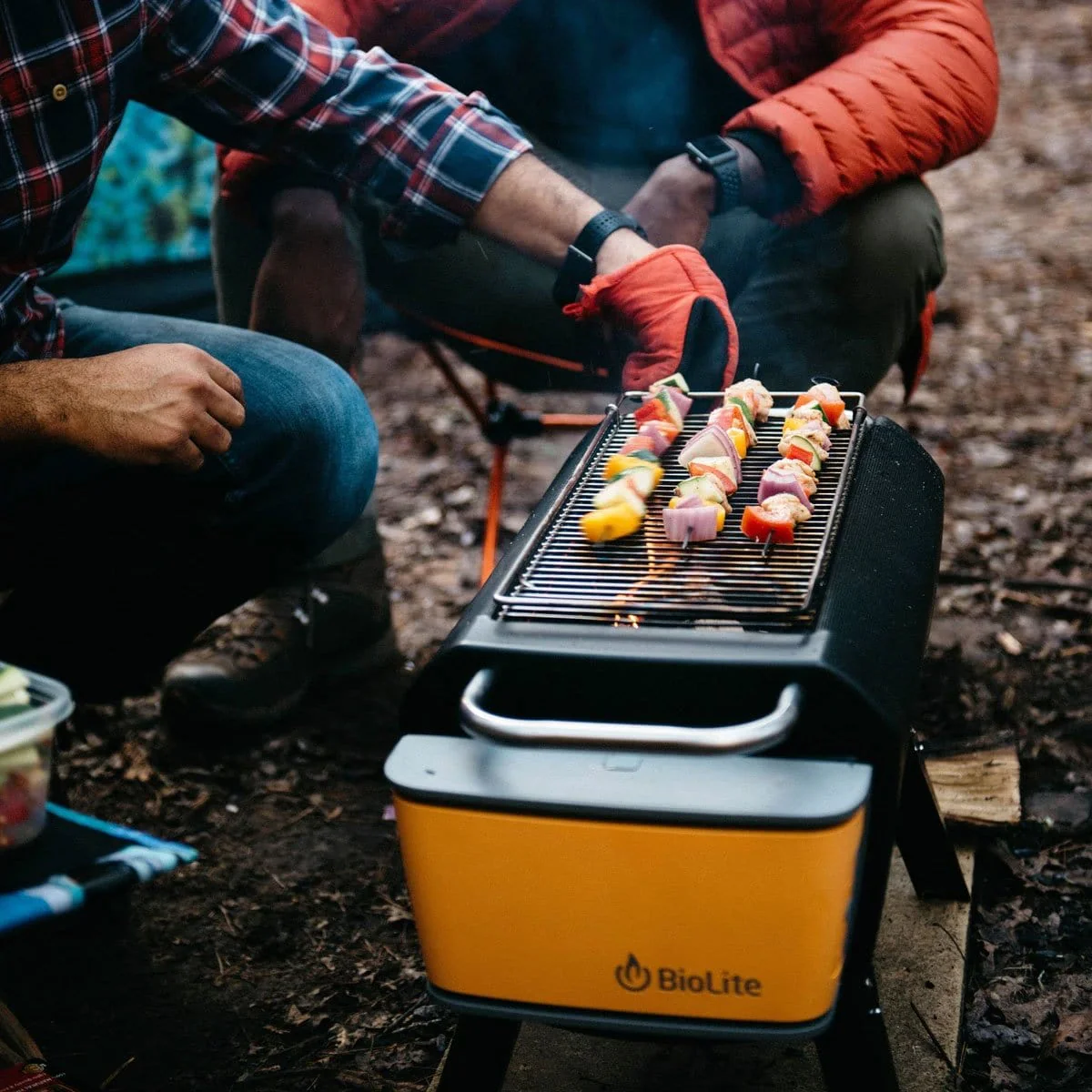 BioLite, FirePit+, Smokeless Outdoor Wood and Charcoal Burning Fire Pit with Bluetooth and Rechargeable - Image 5