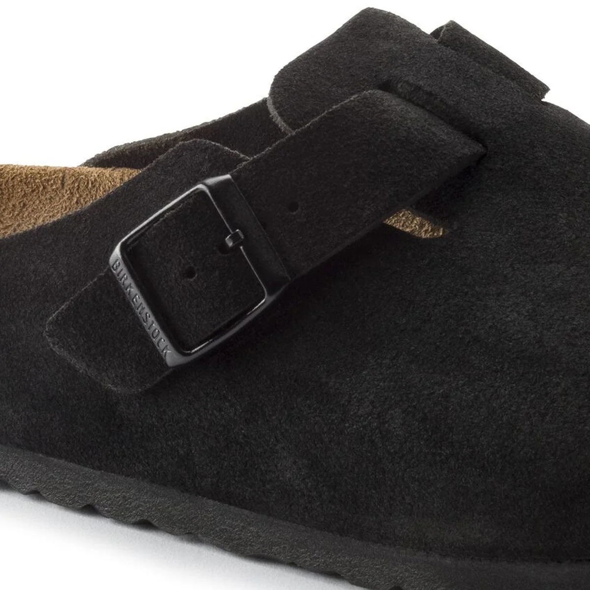 Birkenstock Boston Soft Footbed Narrow Taupe Suede - Image 18