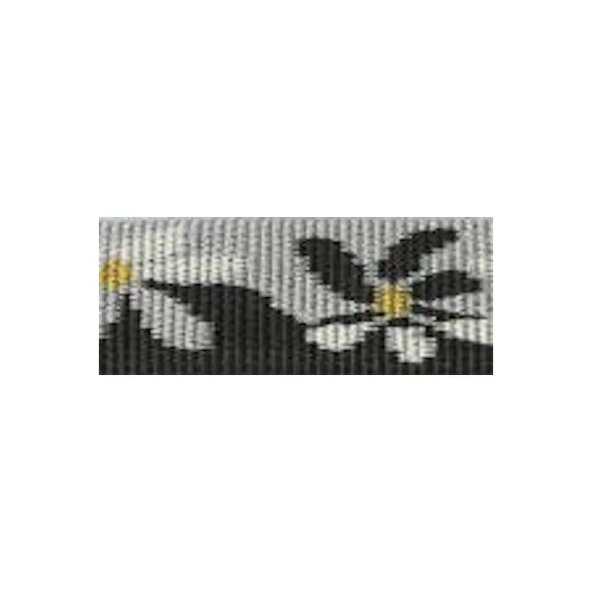 Bison Designs 25mm - Ellipse Black Buckle Water Lily Black