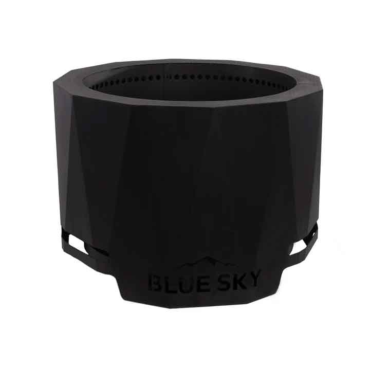 Blue Sky Outdoor Living 24 Steel Peak Patio Smokeless Fire Pit, Firewood and/or Wood Pellet Burning - Image 2