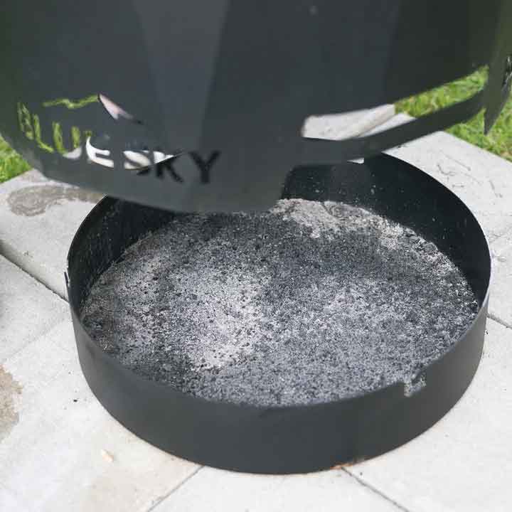 Blue Sky Outdoor Living 24 Steel Peak Patio Smokeless Fire Pit, Firewood and/or Wood Pellet Burning - Image 7
