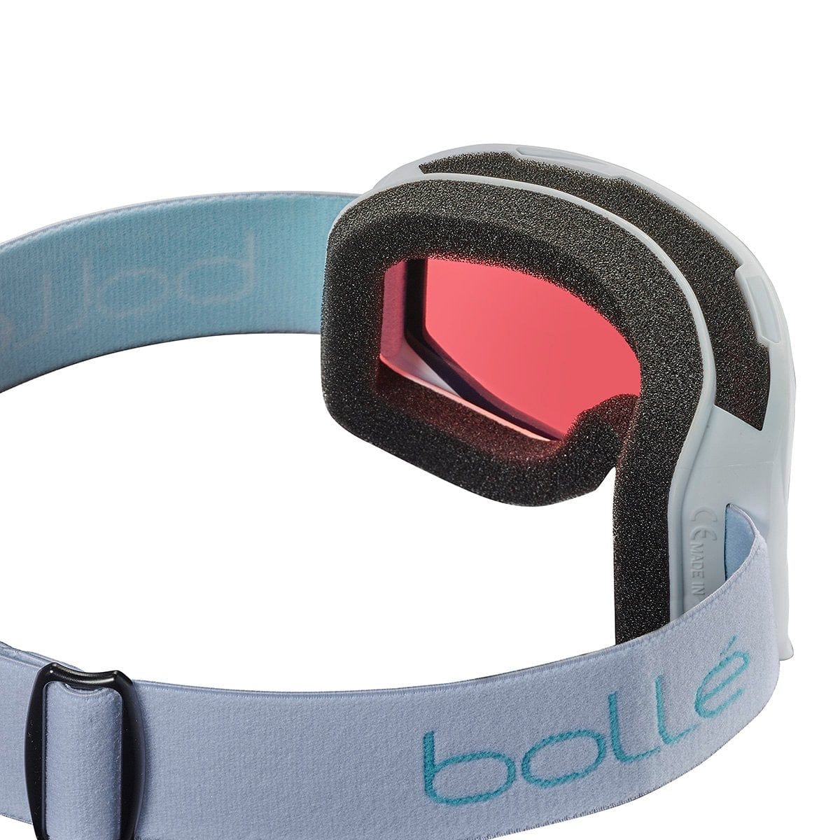 Bolle INUK Junior Snow Goggle White Matte - Vermillon Cat 2 - Image 2