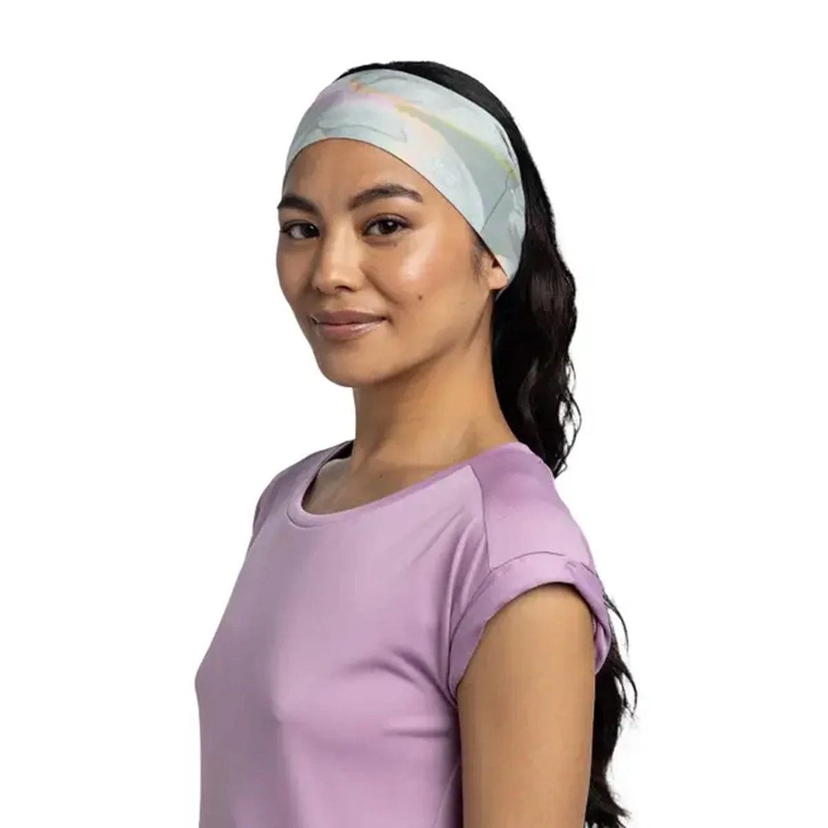 Buff Coolnet UV Ellipse Headband Esmerald Seagrove Green - Image 2