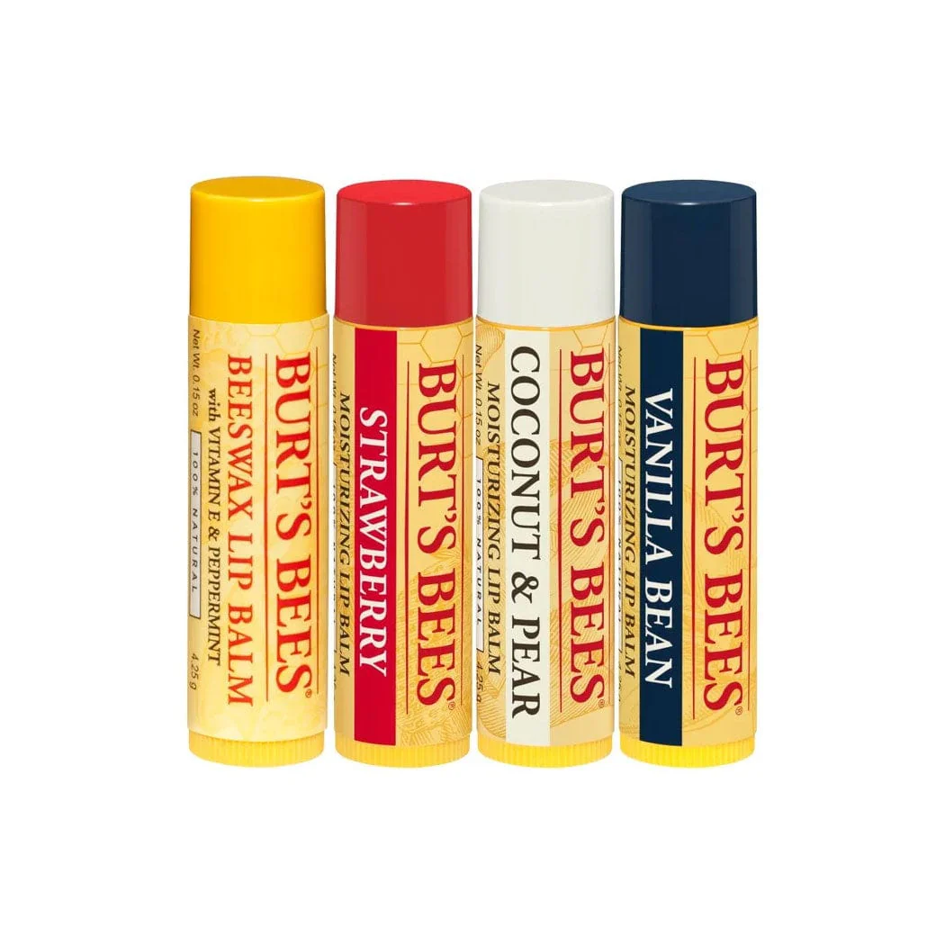 Burt's Bees Best of Burt's Lip Balm 4-Pack - Image 2