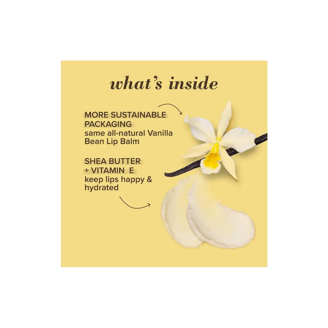 Burt's Bees Vanilla Bean Lip Balm Paper Tube - Image 4