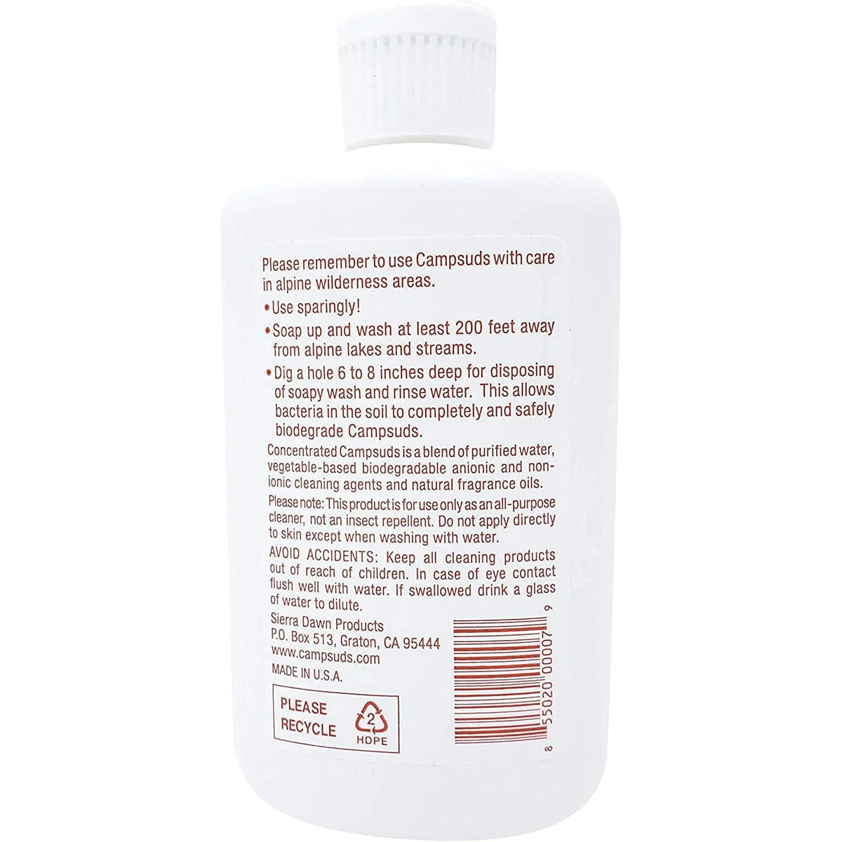 Campsuds Citronella Lavender Peppermint Oils All Purpose Cleaner 4 oz. - Image 2