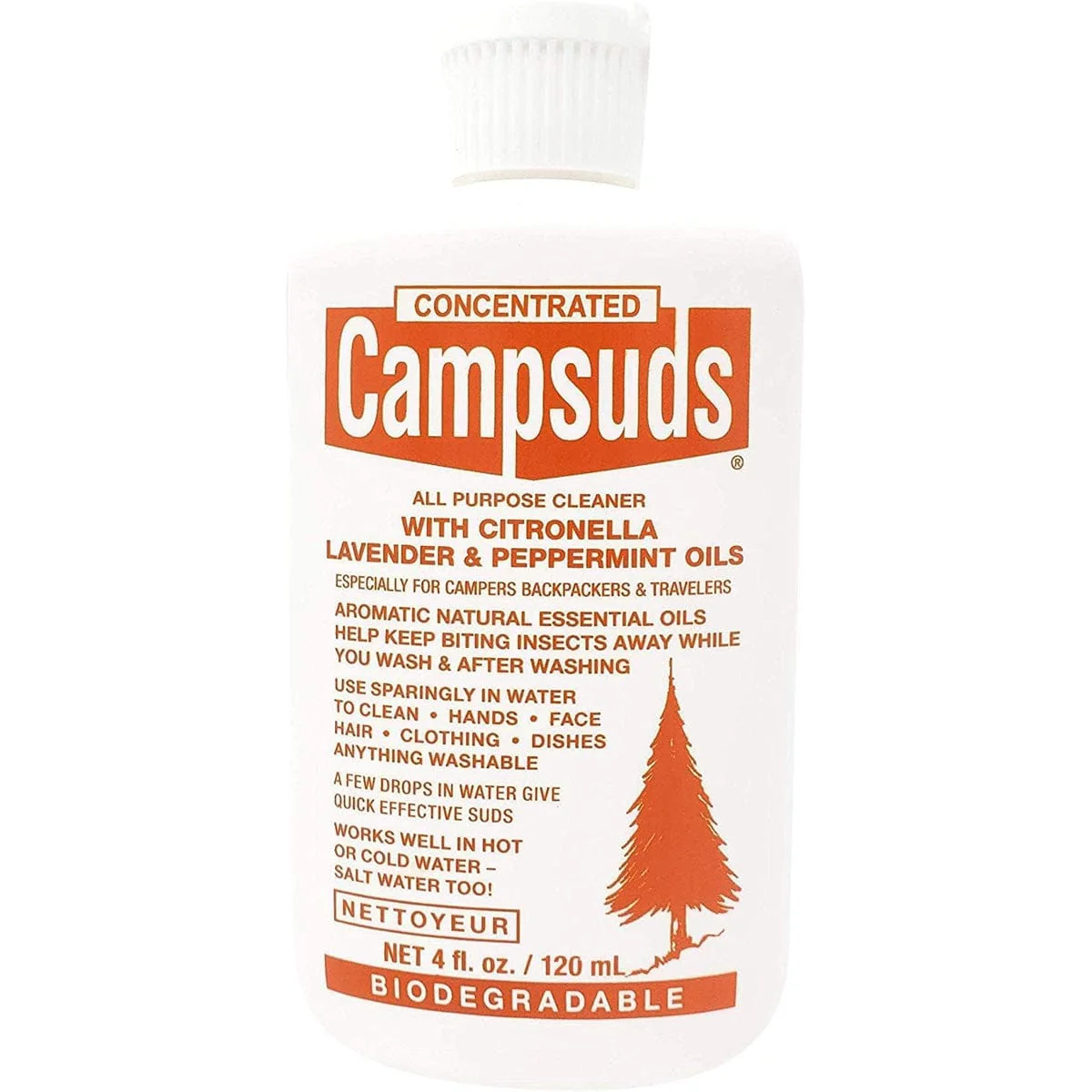 Campsuds Citronella Lavender Peppermint Oils All Purpose Cleaner 4 oz. - Image 4