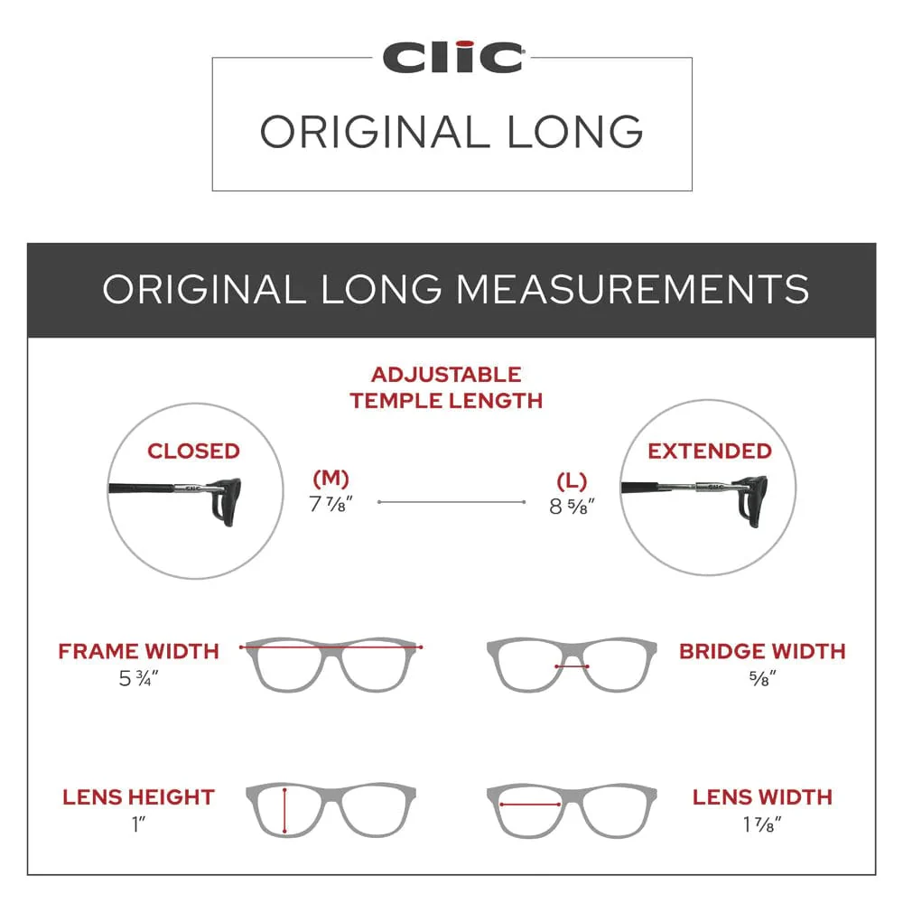 Clic Readers Long Glasses - Image 2