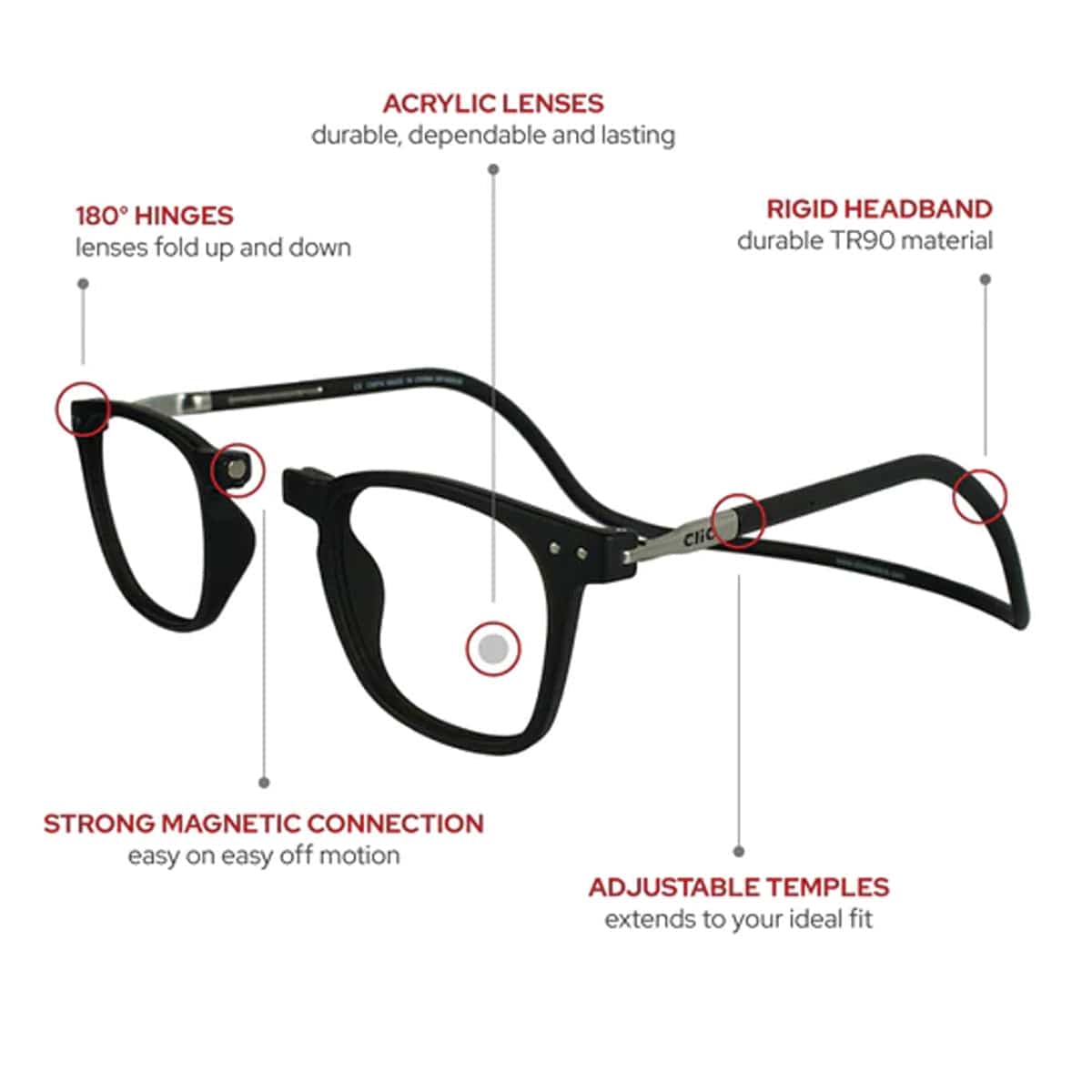 Clic Readers Manhattan Glasses - Image 6