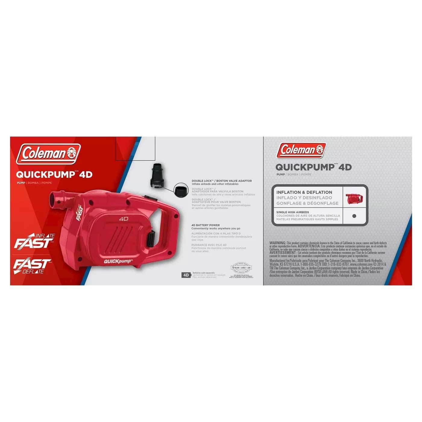 Coleman QuickPump 4D Pump - Image 6
