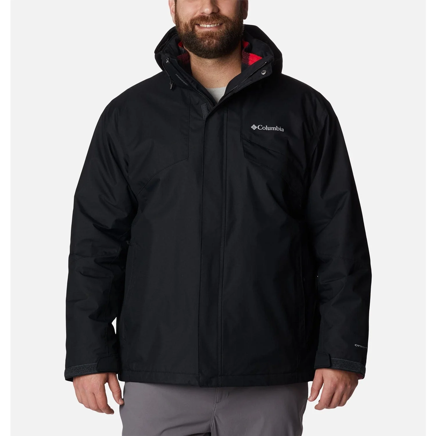 Columbia Men's Big and Tall Bugaboo II Fleece Interchange Jacket - Image 3