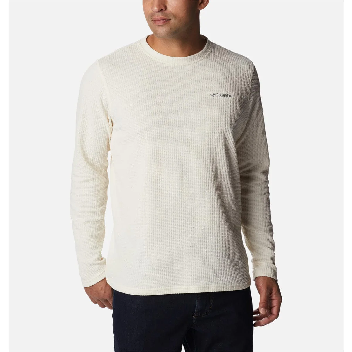 Columbia Men's Pine Peak II Waffle Long Sleeve Crew - Image 10
