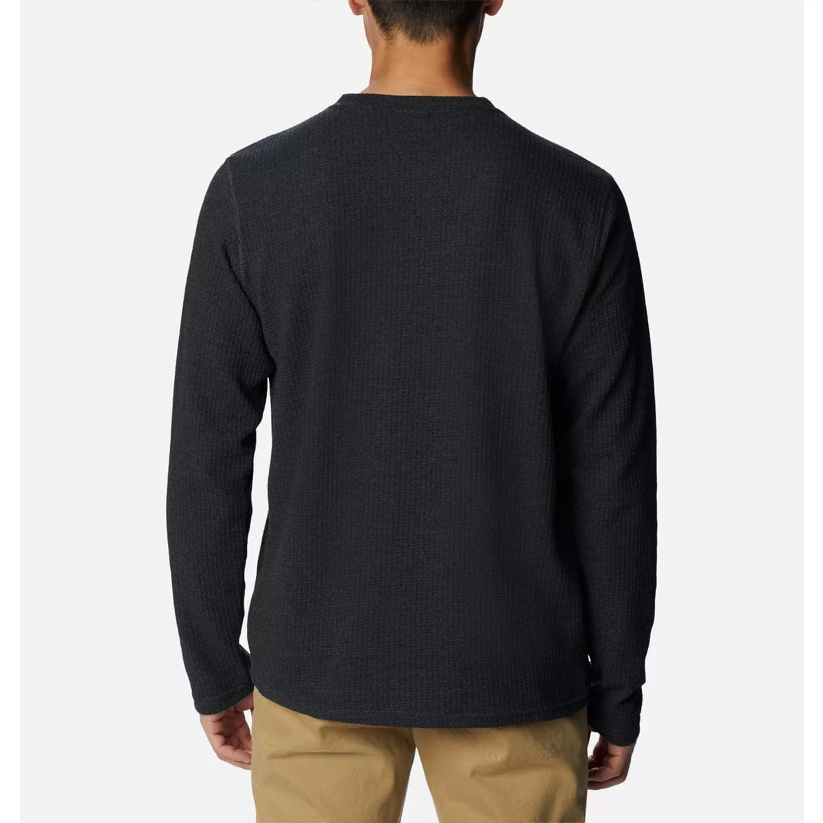 Columbia Men's Pine Peak II Waffle Long Sleeve Crew - Image 2