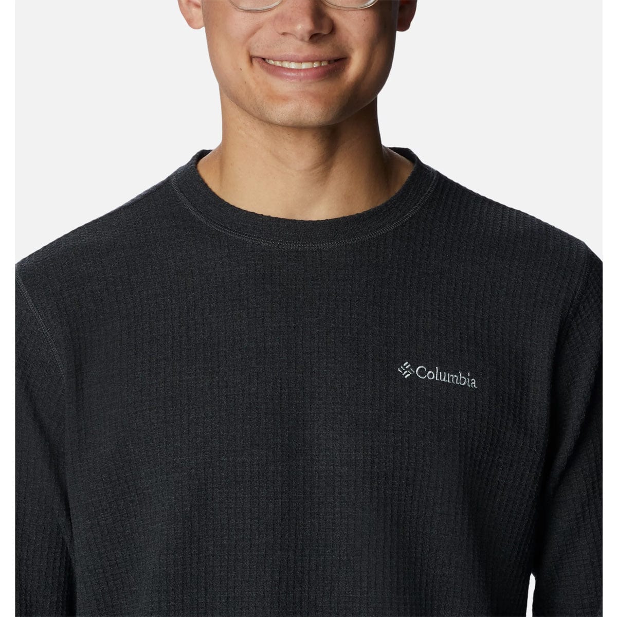 Columbia Men's Pine Peak II Waffle Long Sleeve Crew - Image 4