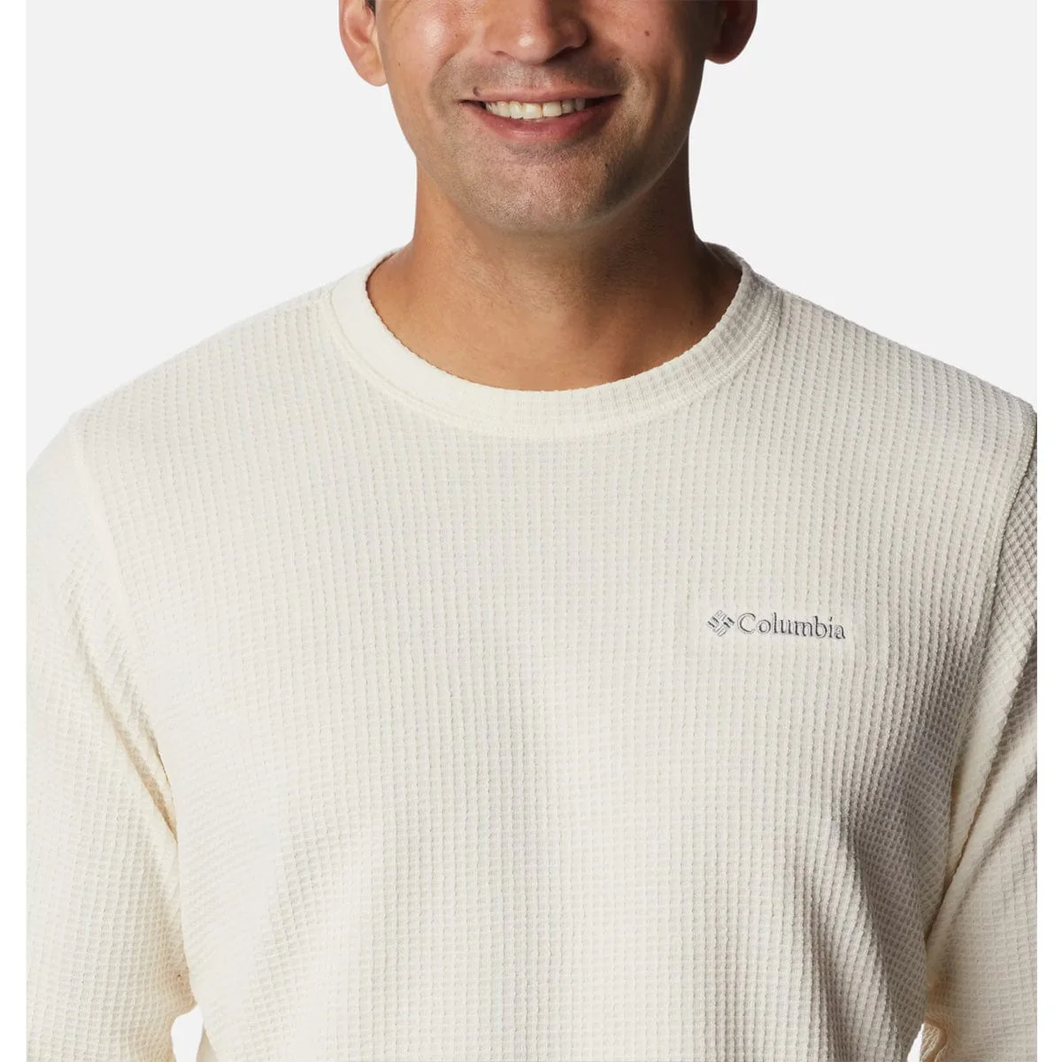 Columbia Men's Pine Peak II Waffle Long Sleeve Crew - Image 9