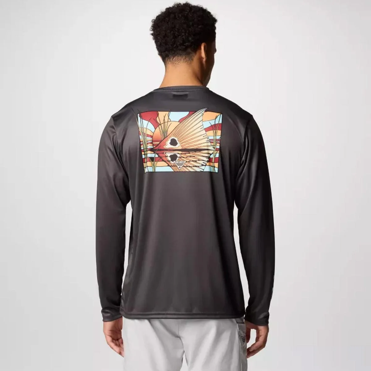 Columbia Men's Terminal Tackle PFG Fish Shine Long Sleeve Shirt - Image 2