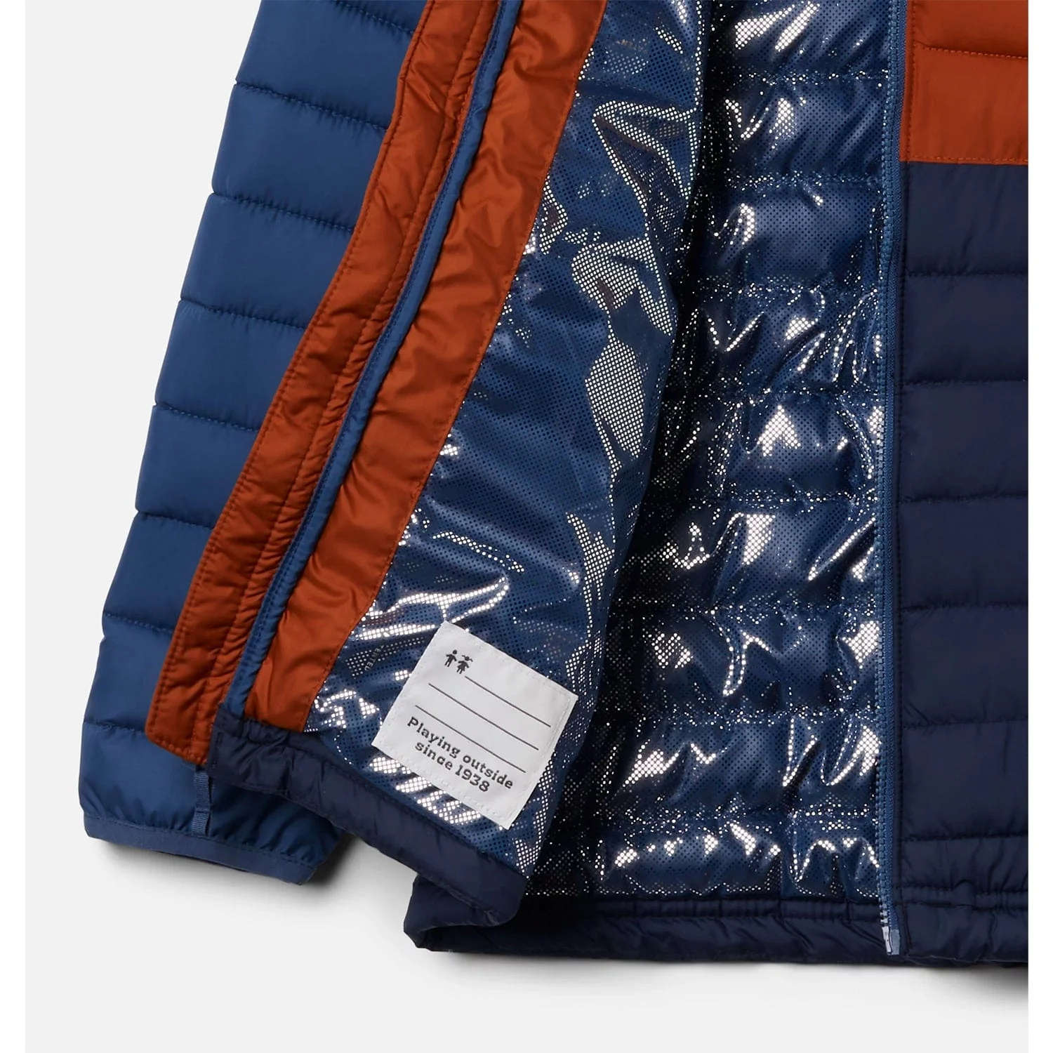 Columbia Powder Lite Boys Hooded Jacket - Image 3