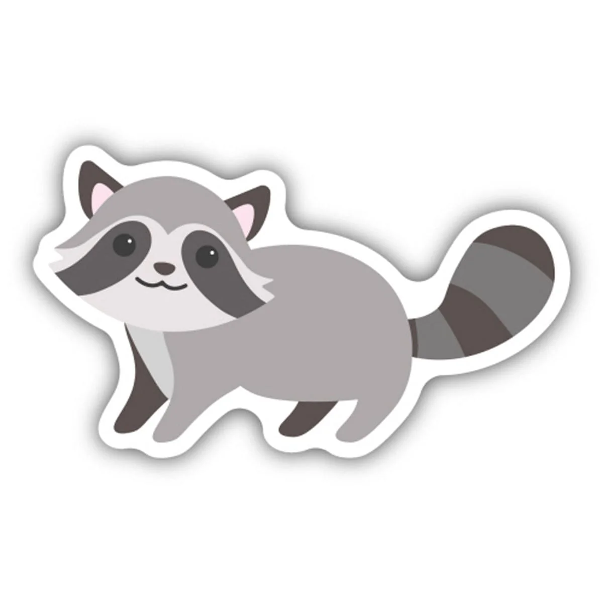 Cute Raccoon Sticker