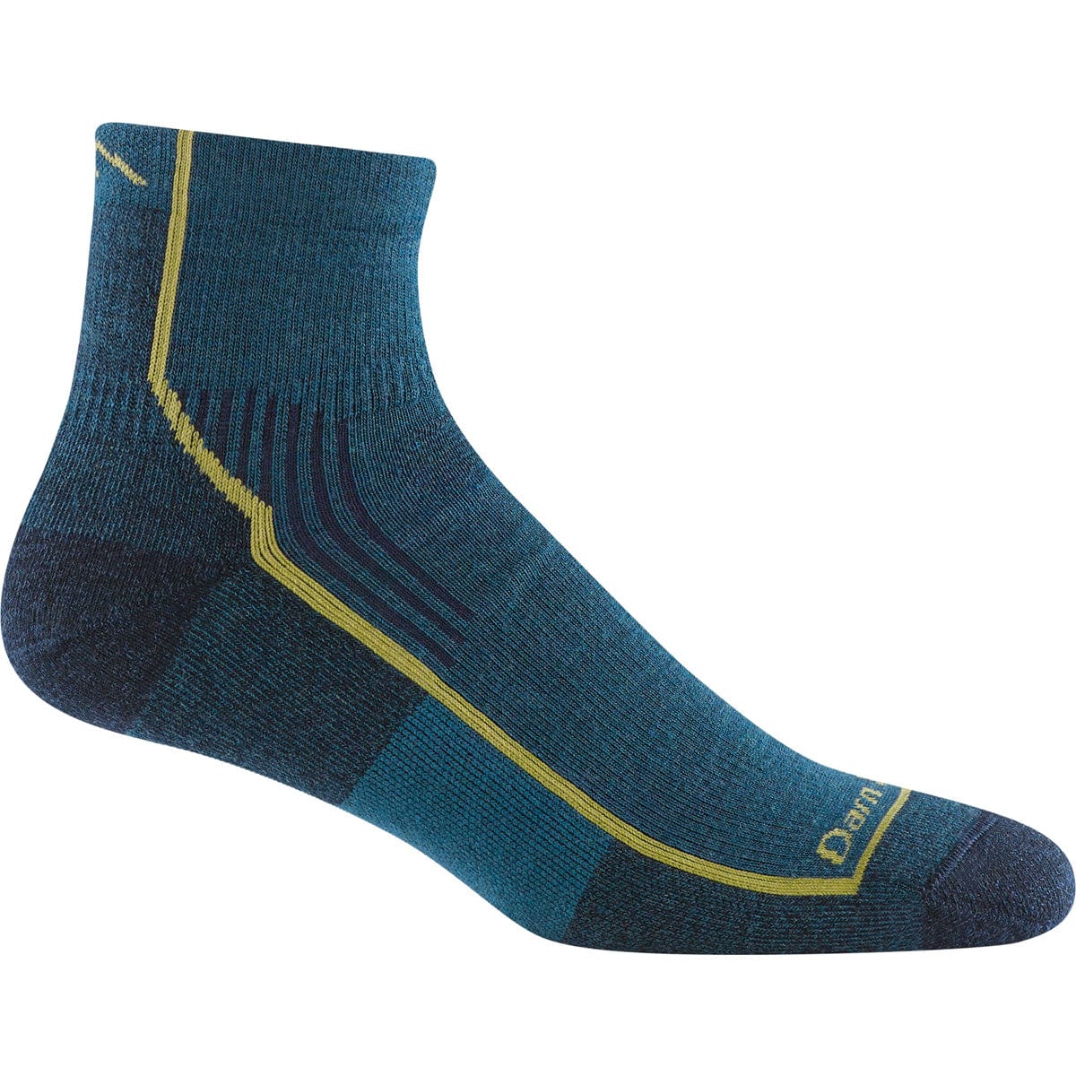 Darn Tough Men's Quarter Hiking Sock Midweight with Cushion - Image 4
