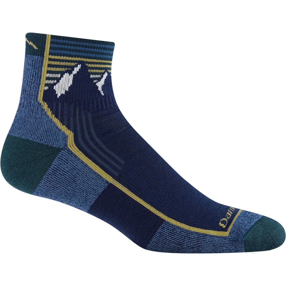 Darn Tough Men's Quarter Hiking Sock Midweight with Cushion - Image 7