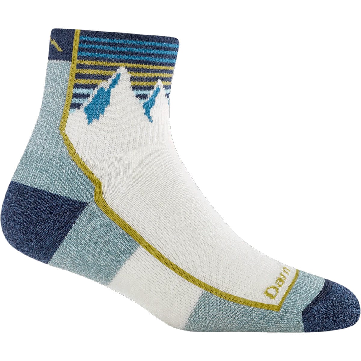 Darn Tough Women's 1/4 Hiking Sock Midweight with Cushion - Image 7