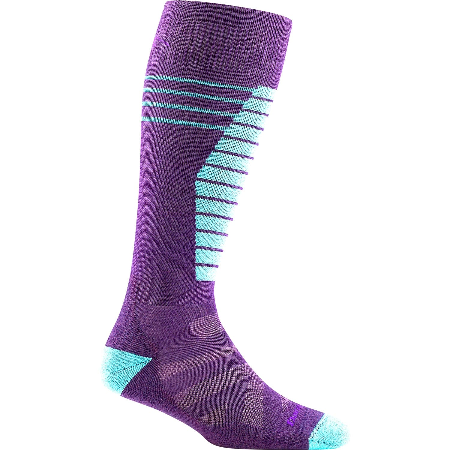 Darn Tough Edge Jr. OTC Midweight With Cushion W/ Padded Shin Kids Snow Socks - Image 2