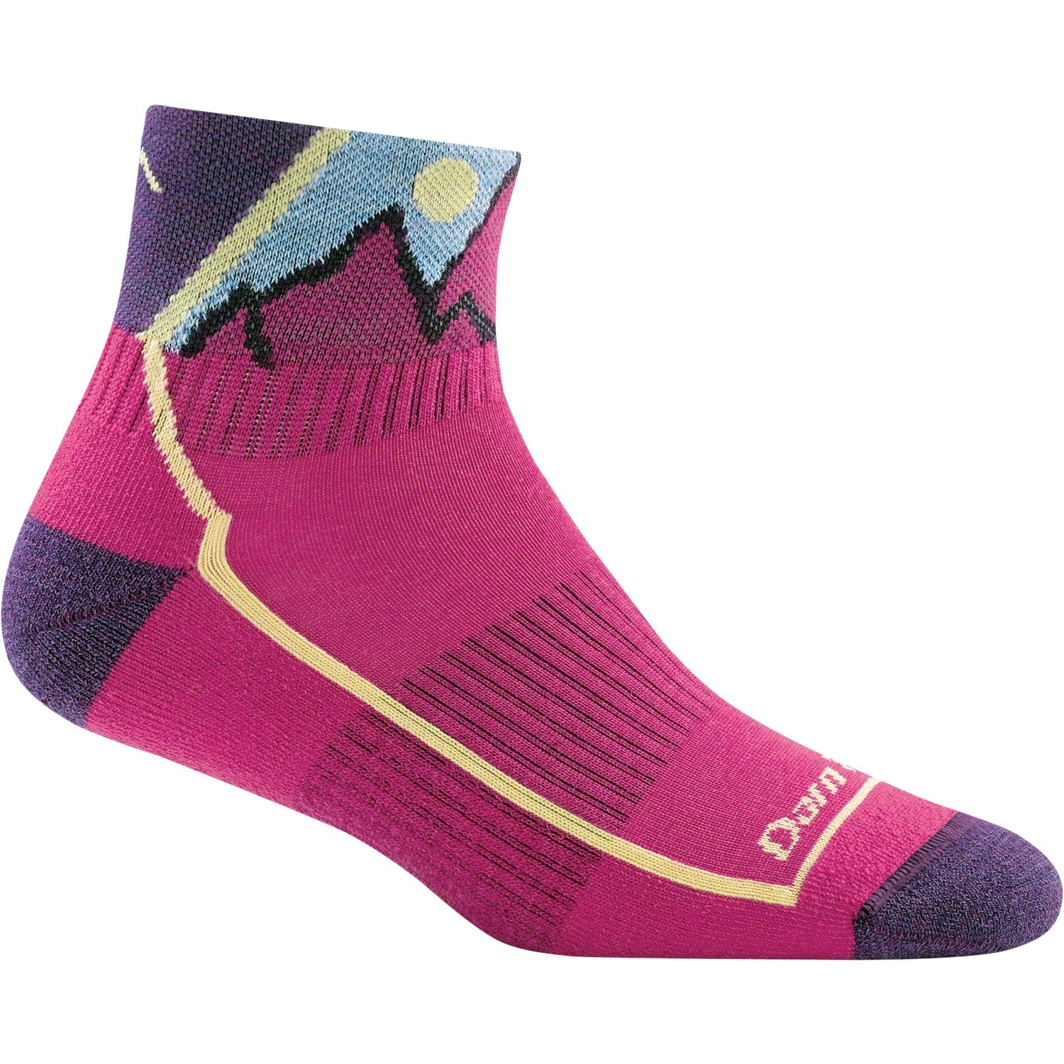 Darn Tough Hiker Jr. 1/4 Lightweight With Cushion Socks - Image 2