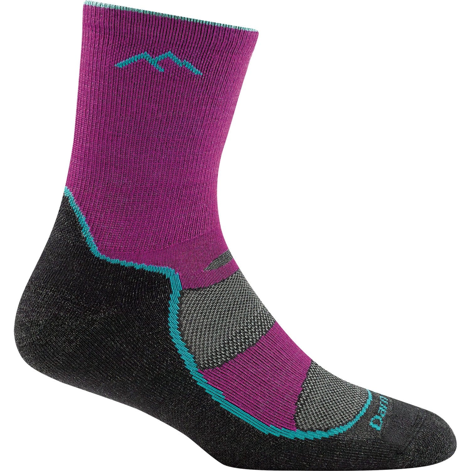 Darn Tough Micro Crew Lightweight With Cushion Kids' Hiking Socks - Image 2