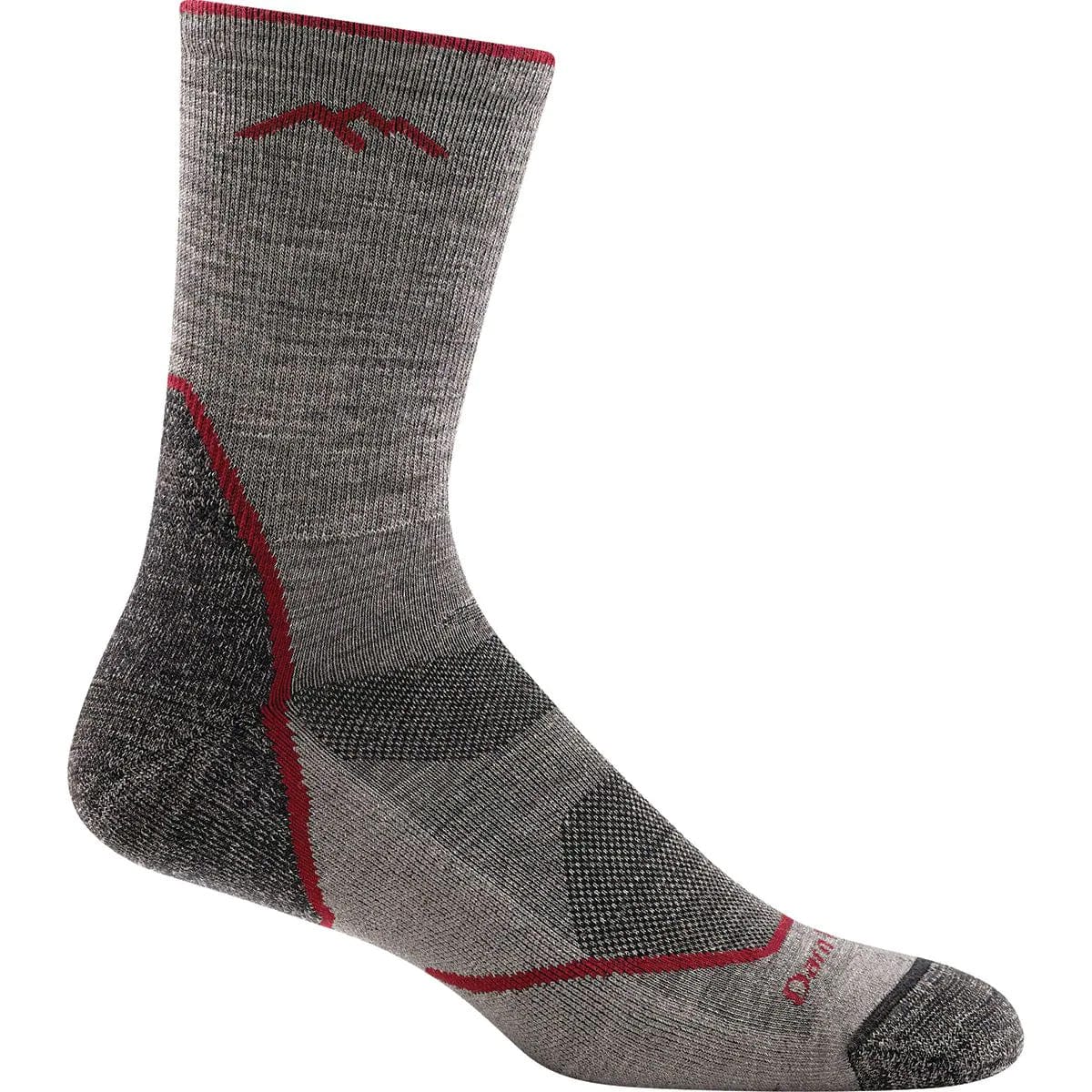 Darn Tough Men's Micro Crew Hiking Socks Lightweight with Cushion - Image 2