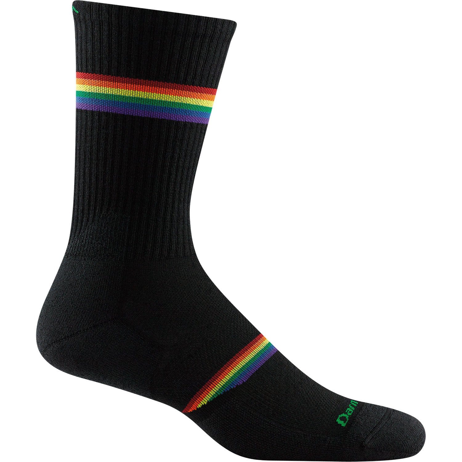 Darn Tough Men's Prism Crew Lightweight Athletic Sock with Cushion