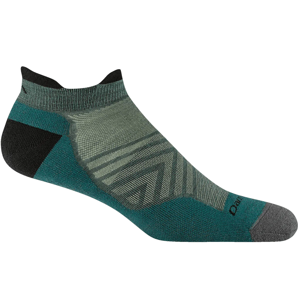 Darn Tough Men's Run No Show Tab Ultra-Lightweight Running Sock with Cushion - Image 7