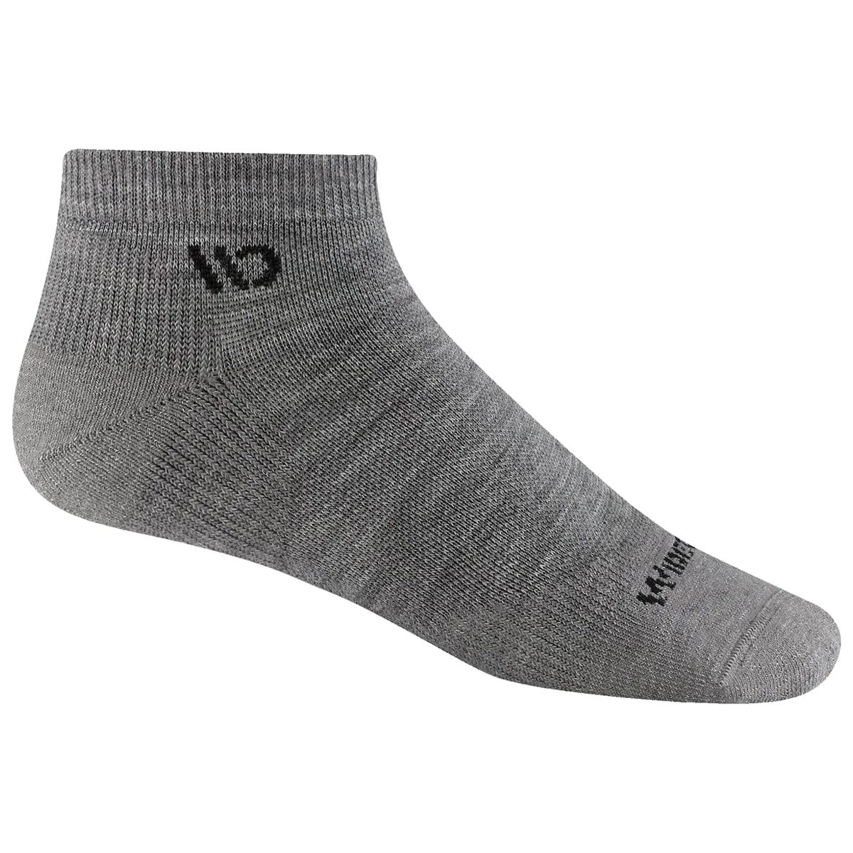 Wide Open by Darn Tough Men's Solid Midweight No Show Sock - Image 5