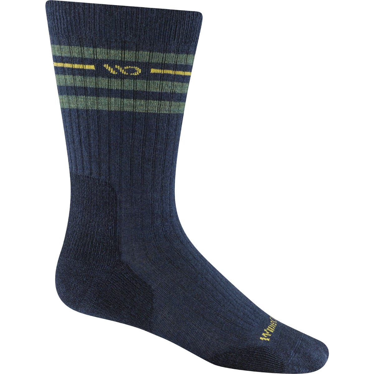 Wide Open by Darn Tough Men's Vintage Stripe Midweight Crew Sock - Image 2