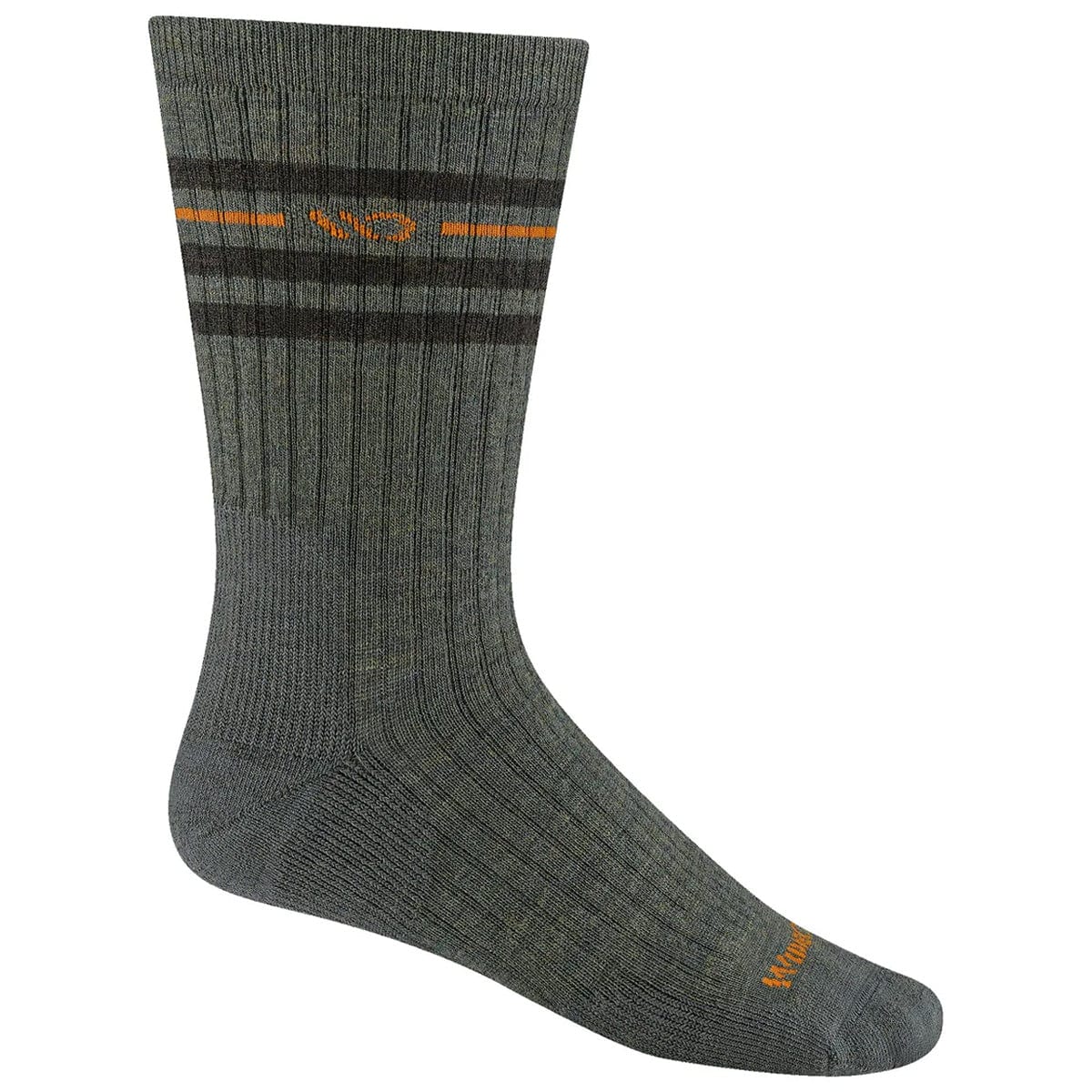 Wide Open by Darn Tough Men's Vintage Stripe Midweight Crew Sock - Image 4