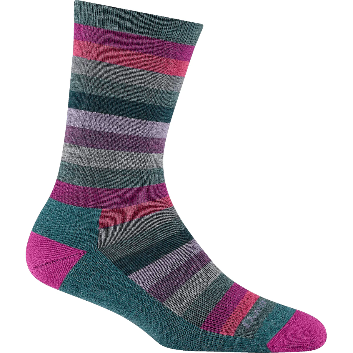 Darn Tough Women's Mystic Stripe Crew Lightweight Lifestyle Sock - Image 5