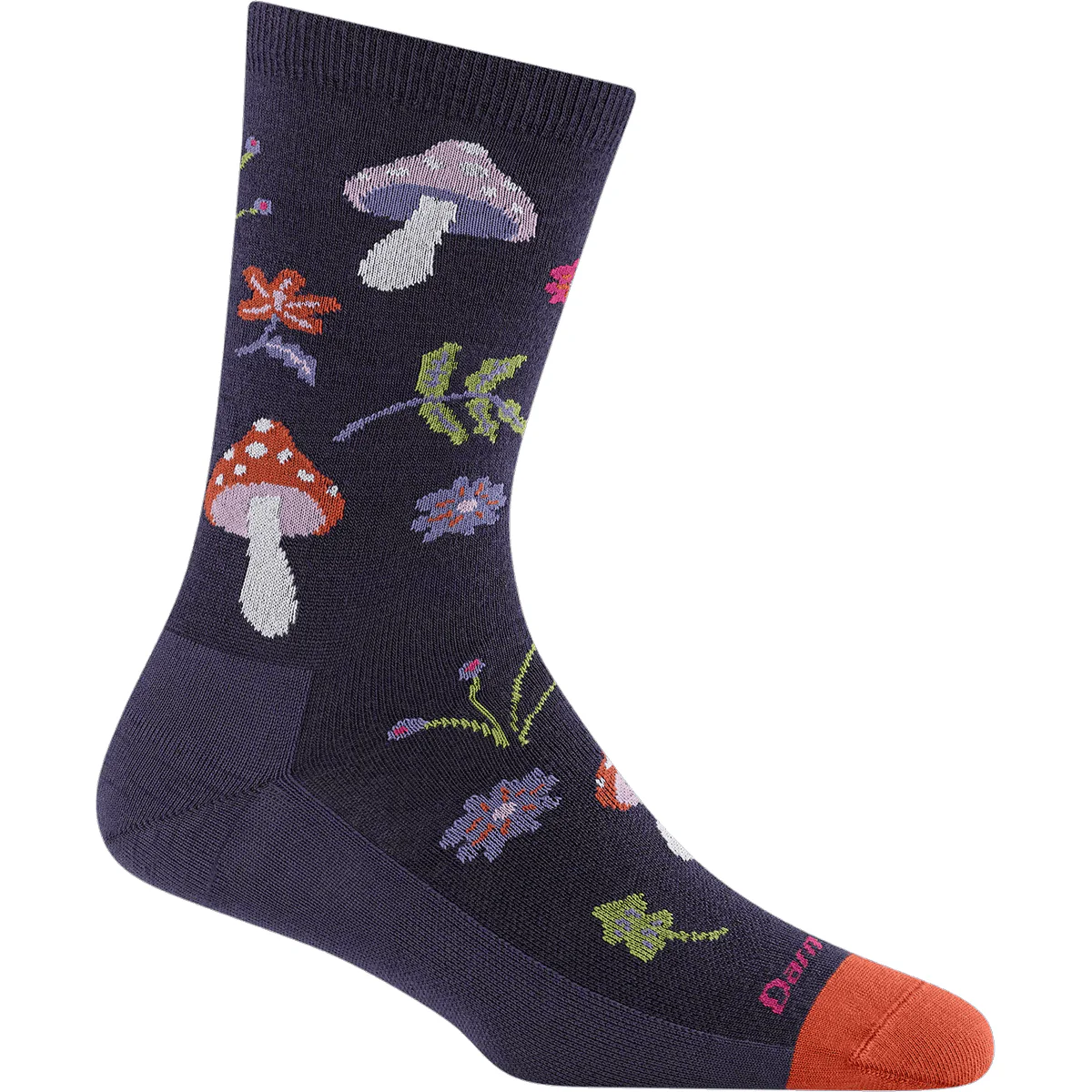 Darn Tough Women's Shroom Bloom Crew Lightweight - Image 2