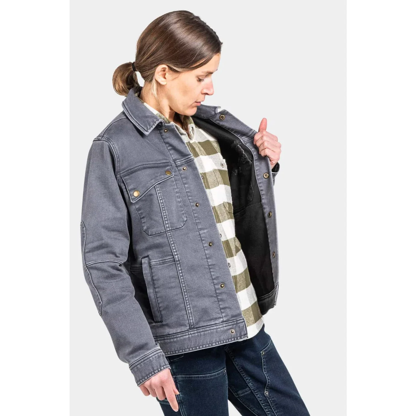 Dovetail Women's Thermal Trucker Jacket - Image 3