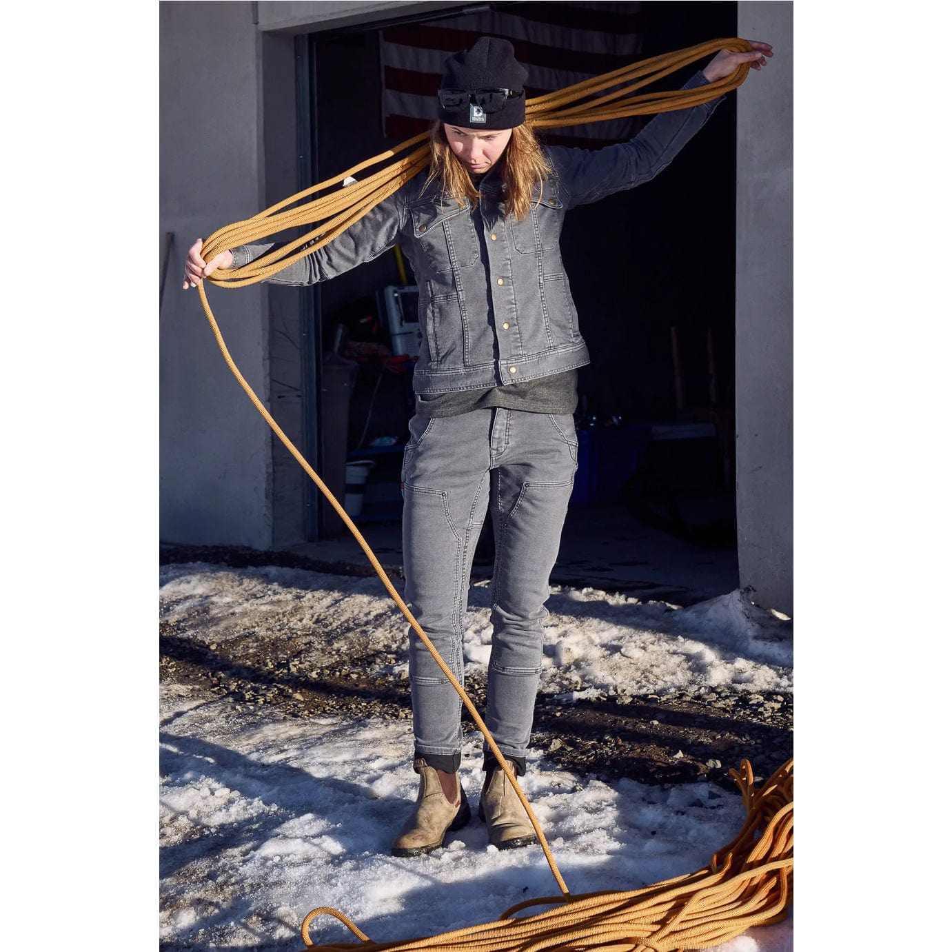 Dovetail Women's Thermal Trucker Jacket - Image 5