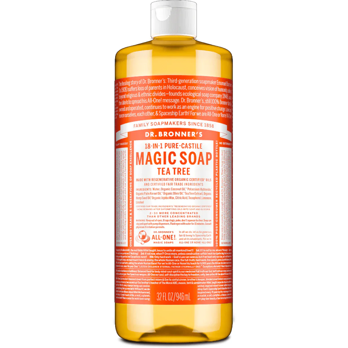 Dr. Bronner's Castile Liquid Soap - Image 6