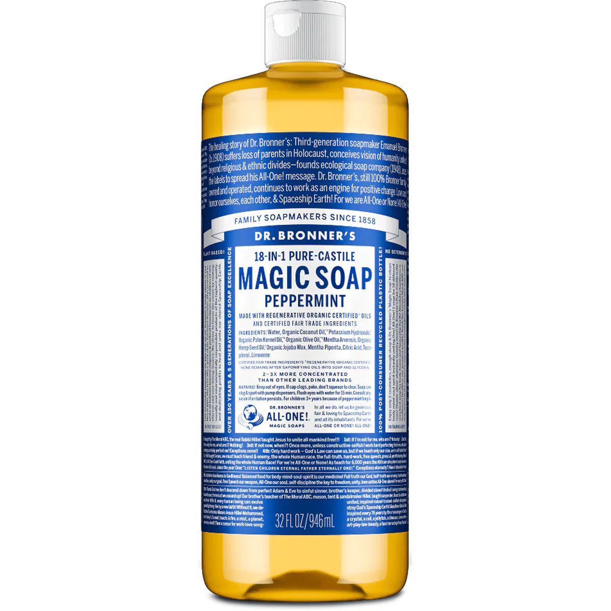 Dr. Bronner's Castile Liquid Soap - Image 7